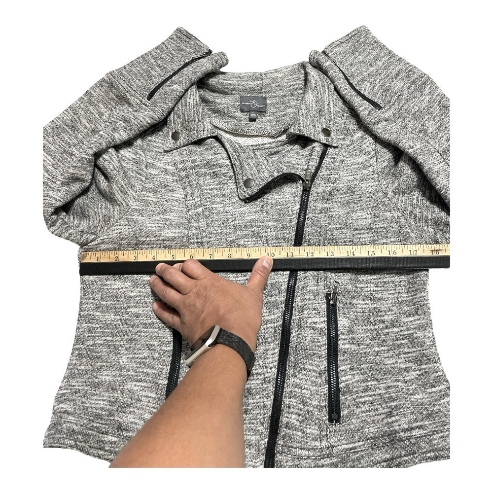 Market & Spruce Heather
Grey Elissa French Moto
Jacket SZ Large - Picture 9 of 15